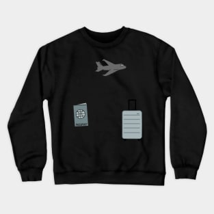 Travel Sticker Pack Crewneck Sweatshirt